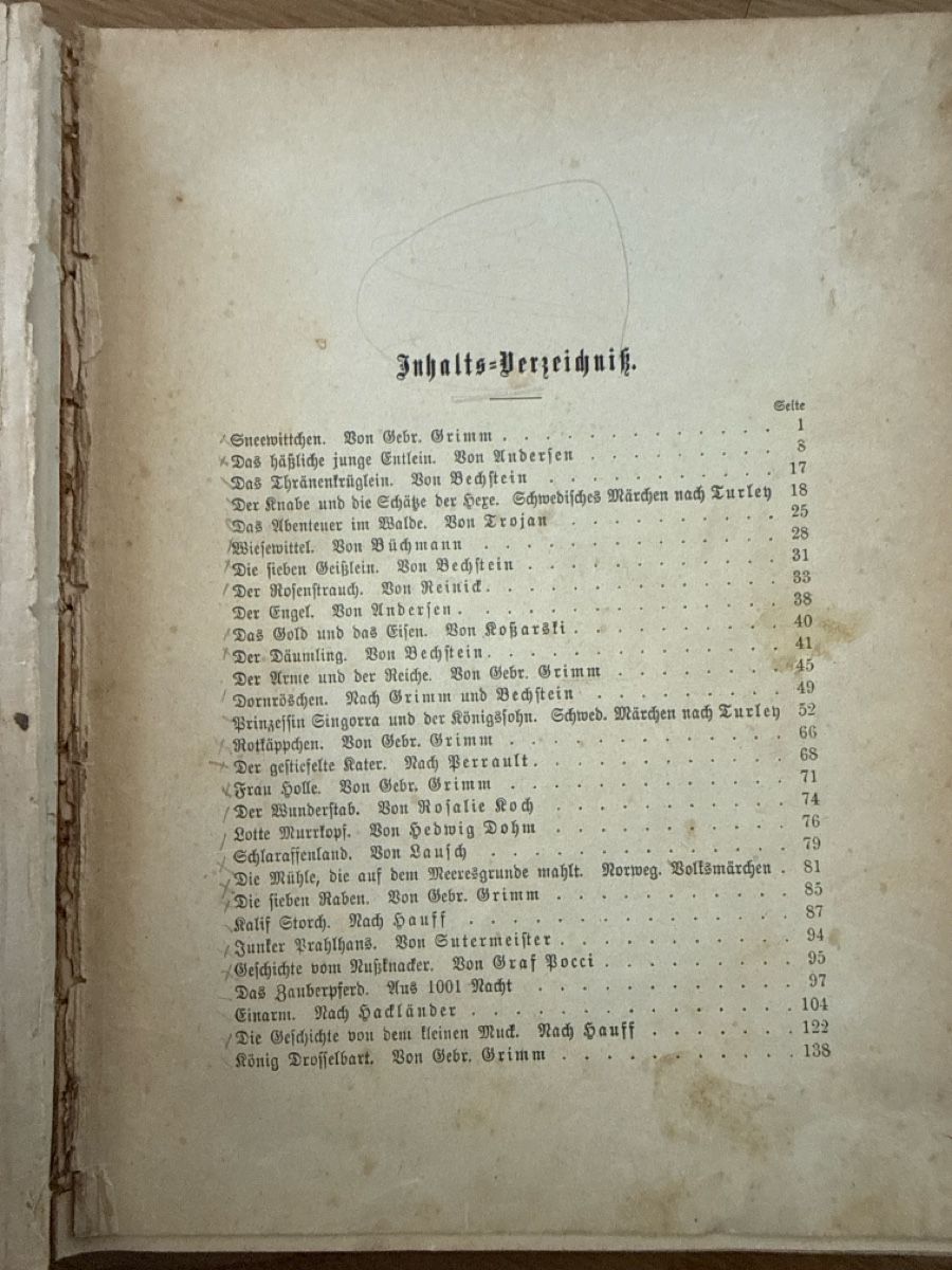 Libri: Antikes Märchenbuch – Usato da Neuhausen venduto da DELY 3