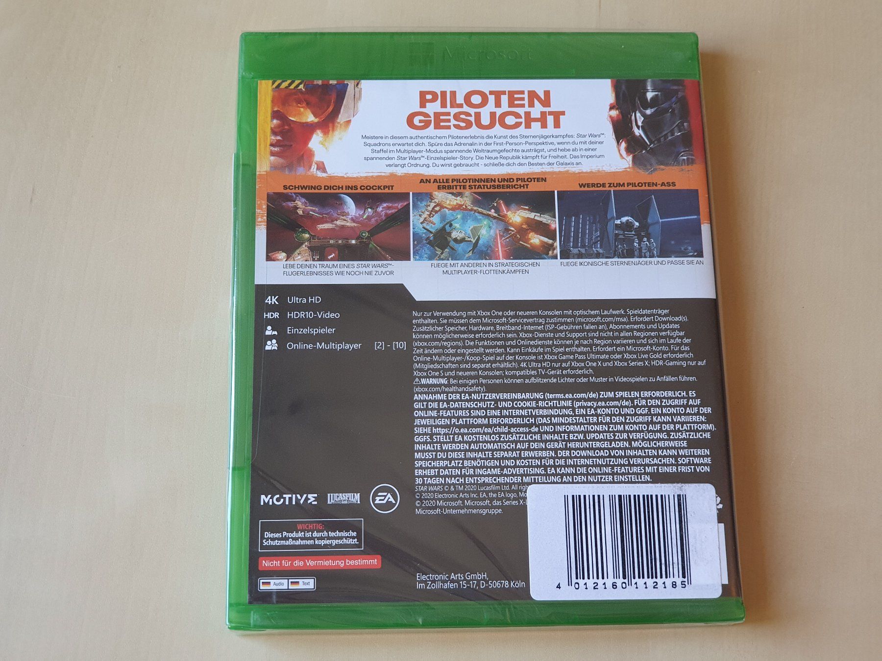 Microsoft Giochi: Star Wars Squadrons neu und ovp – Nuovo e nell'imballaggio originale da Stansstad venduto da collectorsshop 1
