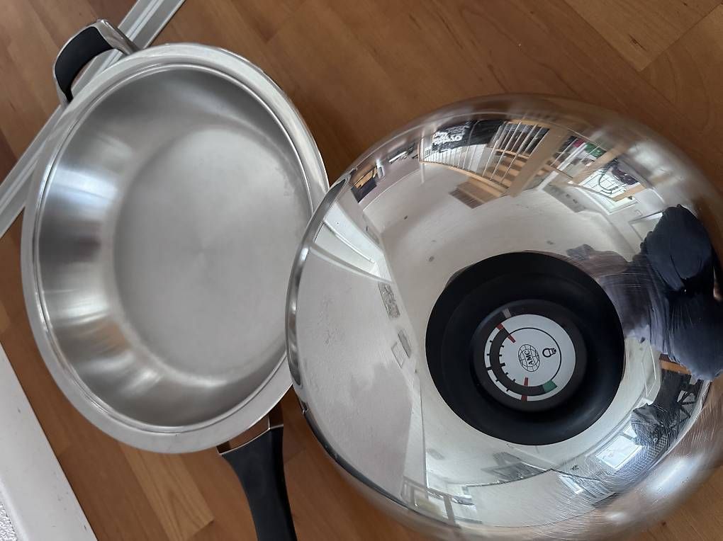 Amc Poêles: AMC Pfanne mit Deckel, Induktion – D'occasion à Schüpbach par digase 1