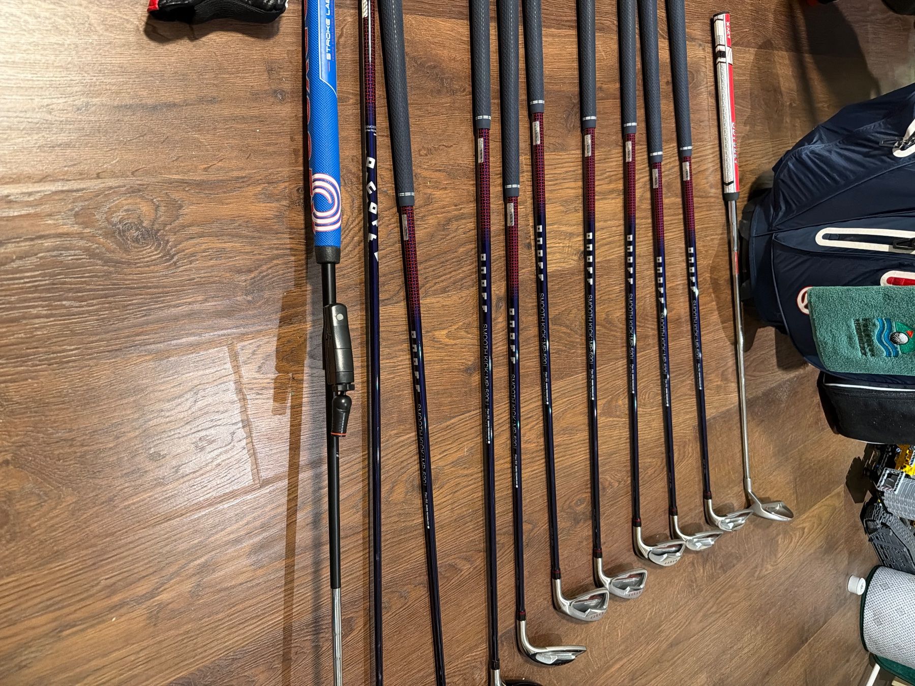 Mazze & Set: Golf Schläger+ 2 Caddies+ Flat CAT wagen – Usato da Zollikon venduto da Ricou6 8