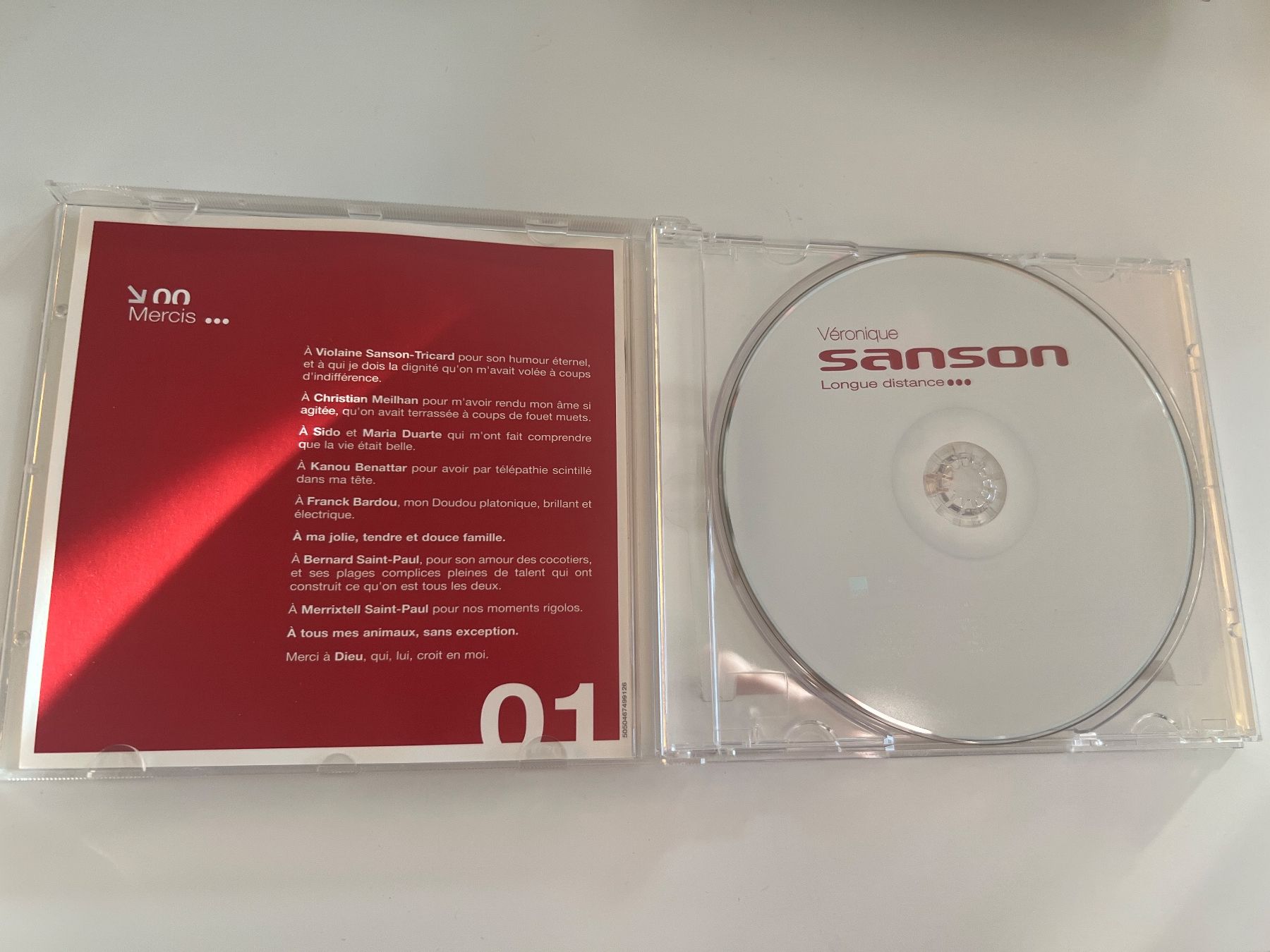 CDs: CD VERONIQUE SANSON « Longue Distance » – D'occasion à Bouveret par Feelgoodtrading 2