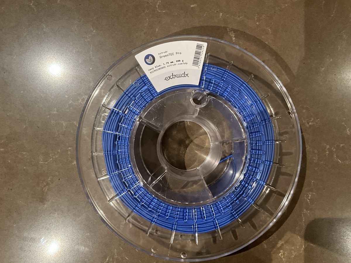 Stampanti 3D: Extrudr GreenTEC Pro Navy Blue, 3D Drucker Filament – Usato da Siebnen venduto da BenutzerRicardo