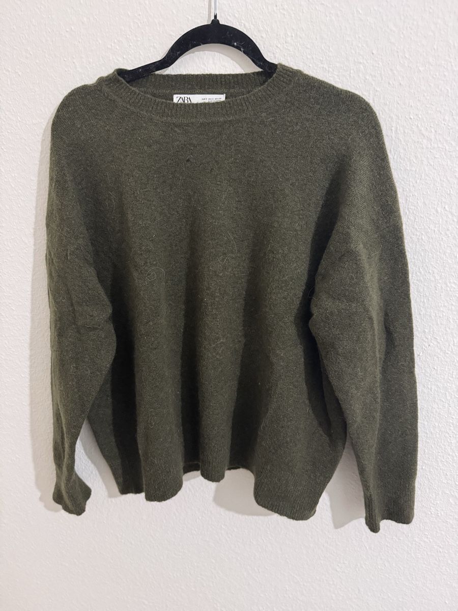 Zara Maglioni & Felpe: Zara Pullover olive grün Grösse S – Nuovo (secondo la descrizione) da Zürich venduto da di_archive