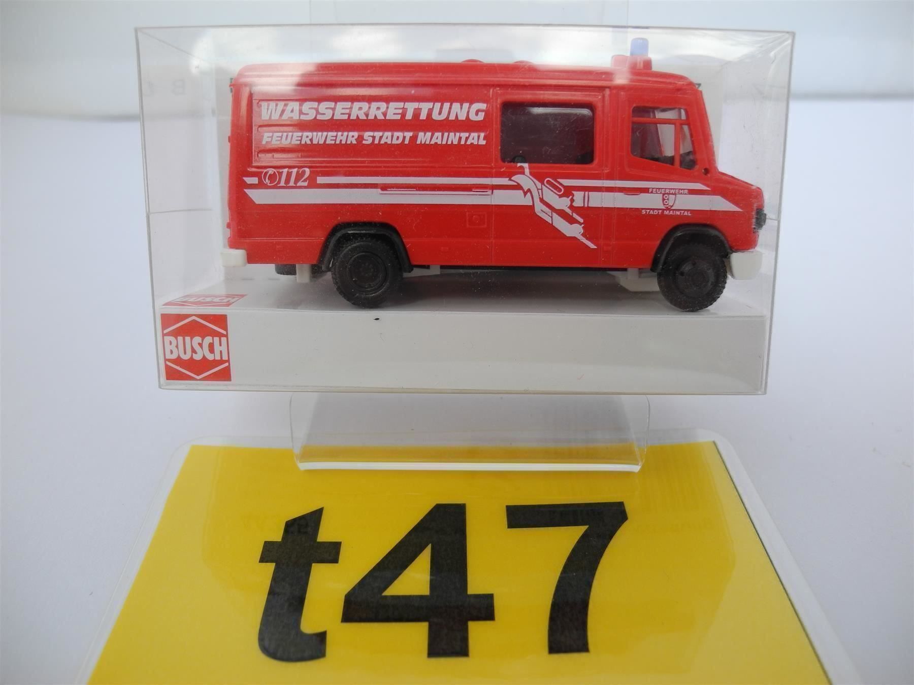 Busch Modellautos: Busch 44355, "FW Wasserrettung, Nr. t47 – Neu und originalverpackt aus Kottwil von Crazyrolf