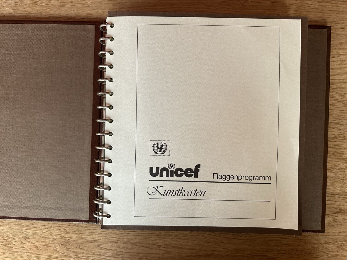 Alle Briefmarken: UNICEF Flaggenprogramm – komplett Kleinbogen und FDC – Gebraucht aus Schmitten / FR von Samsara169 1