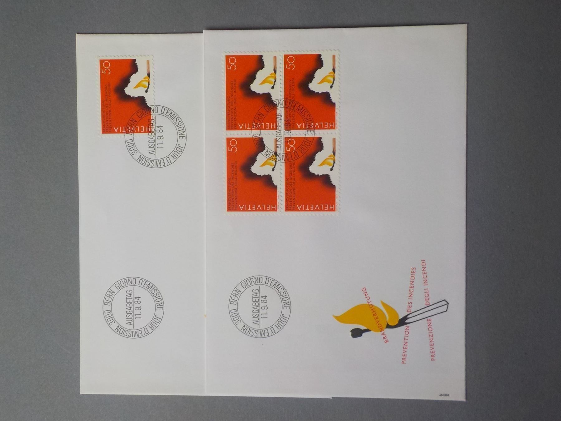 Tous les timbres: 1984, FDC, Sonderpostmarken II – Neuf (Voir description) à Muri b. Bern par Ricardoverkauf