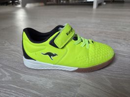 Turnschuhe Gr. 30 Neon Gelb Puma Indoor Fussballschuhe