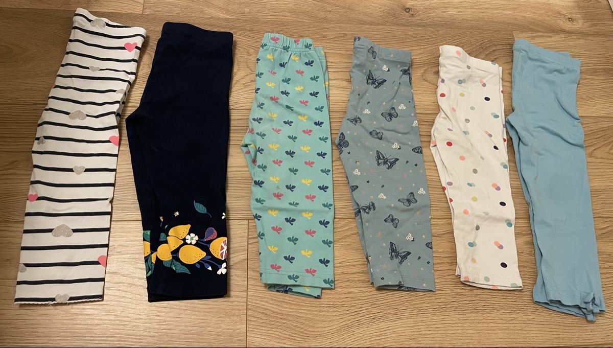 Collant & Leggings: Leggins 110/116 3/4 Mädchen – Usato da Obfelden venduto da MimiRys