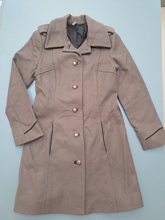 Mantel NAF NAF Braun Grösse 34 Damen Trenchcoat