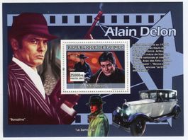 Block "Alain Delon". Guinea.
