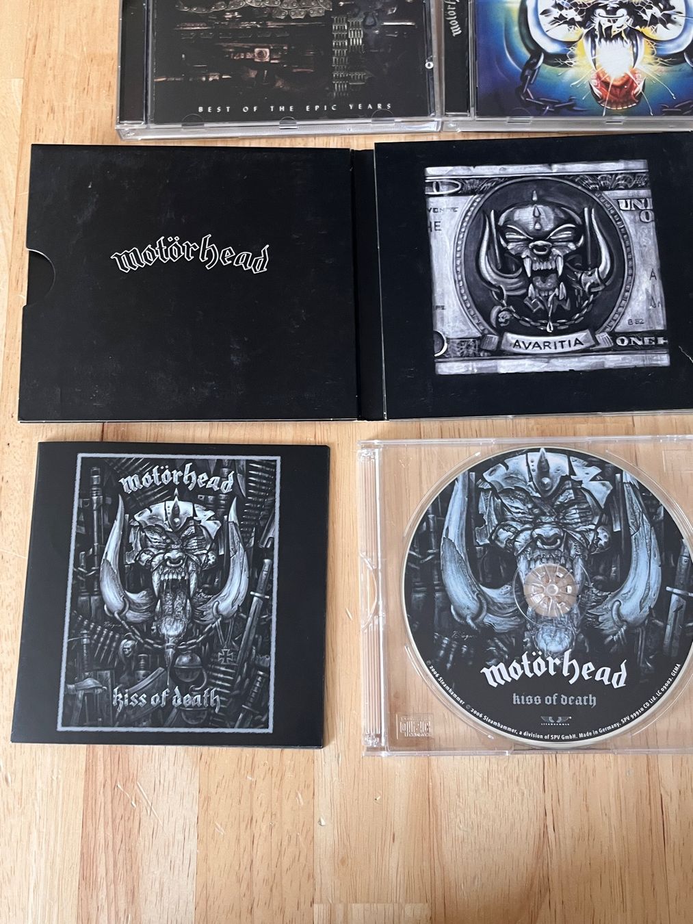 CD: Motörhead CD's mit Booklet & Plakat klein – Usato da Uster venduto da colmo 4
