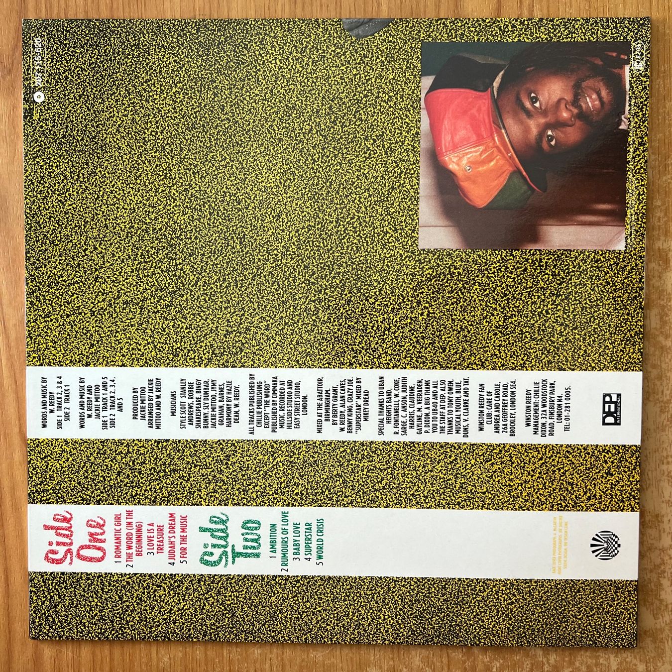 Dischi in vinile: Winston Reedy - Crossover / 1. D-Press. 1985 - TOP – Usato da Gais venduto da soundcave57 1