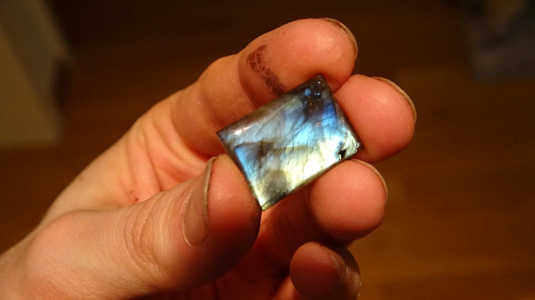 Pietre preziose: 17 ct Labradorite - 22 x 16 x 4.5 – Nuovo (secondo la descrizione) da Bévilard venduto da Yougems 5