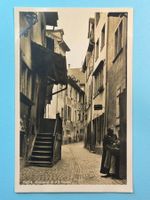 Gässlein in Alt-Basel - belebt