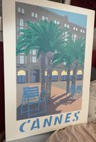 Original Silkscreen Poster, Quentin King, 1983 “ CANNES”