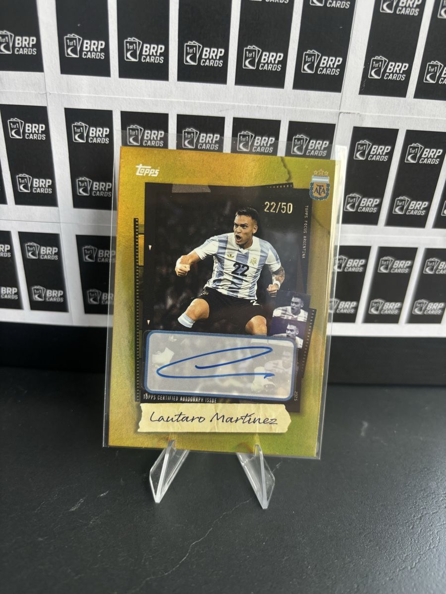 Topps Carte collezionabili: Topps Focus Argentina 2025 Martinez 22/50 – Nuovo (secondo la descrizione) da Hunzenschwil venduto da rap_7tw9