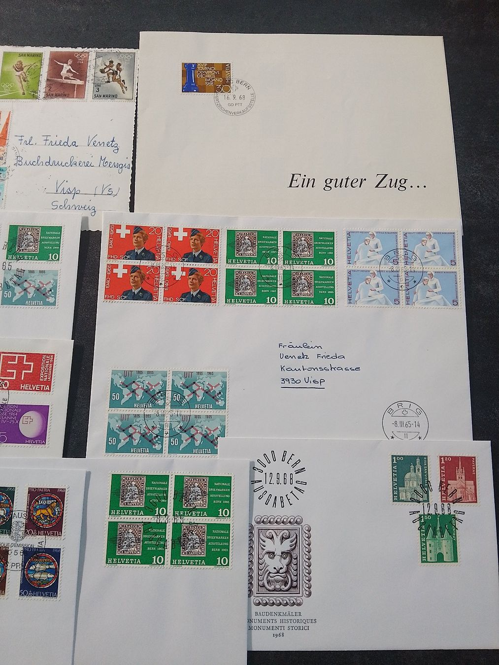 Tutti i francobolli: Briefmarken und Ersttagsbriefe – Usato da Wohlen AG venduto da salamanderspielwaren 2