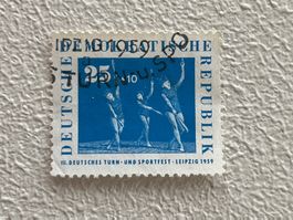 Sport Thema Briefmarke
