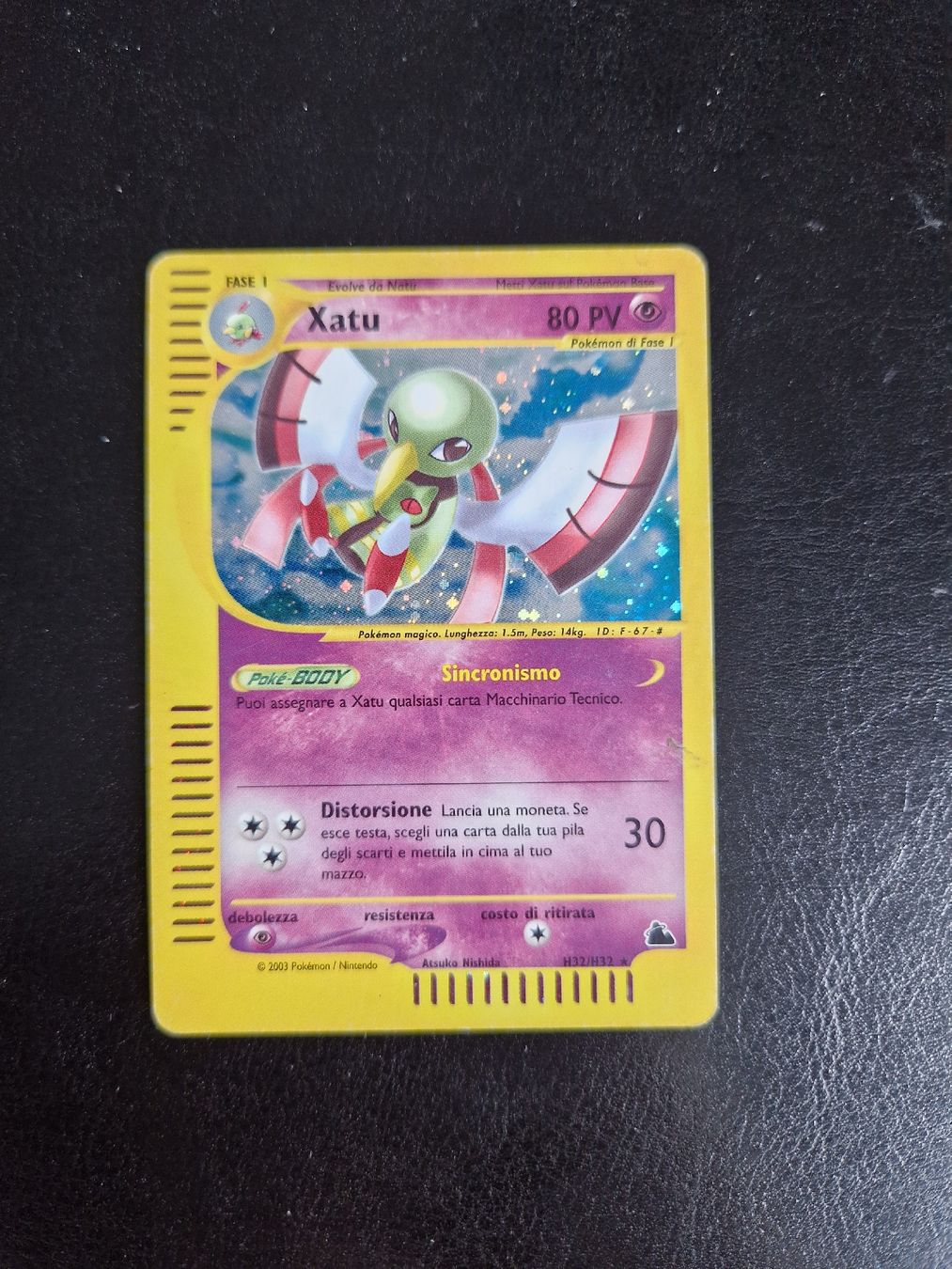 Pokémon Carte collezionabili: Xatu Skyridge – Nuovo (secondo la descrizione) da Giubiasco venduto da MrGru1992