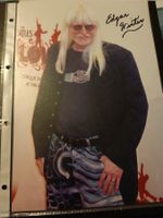 Edgar Winter handsigniertes Grossfoto