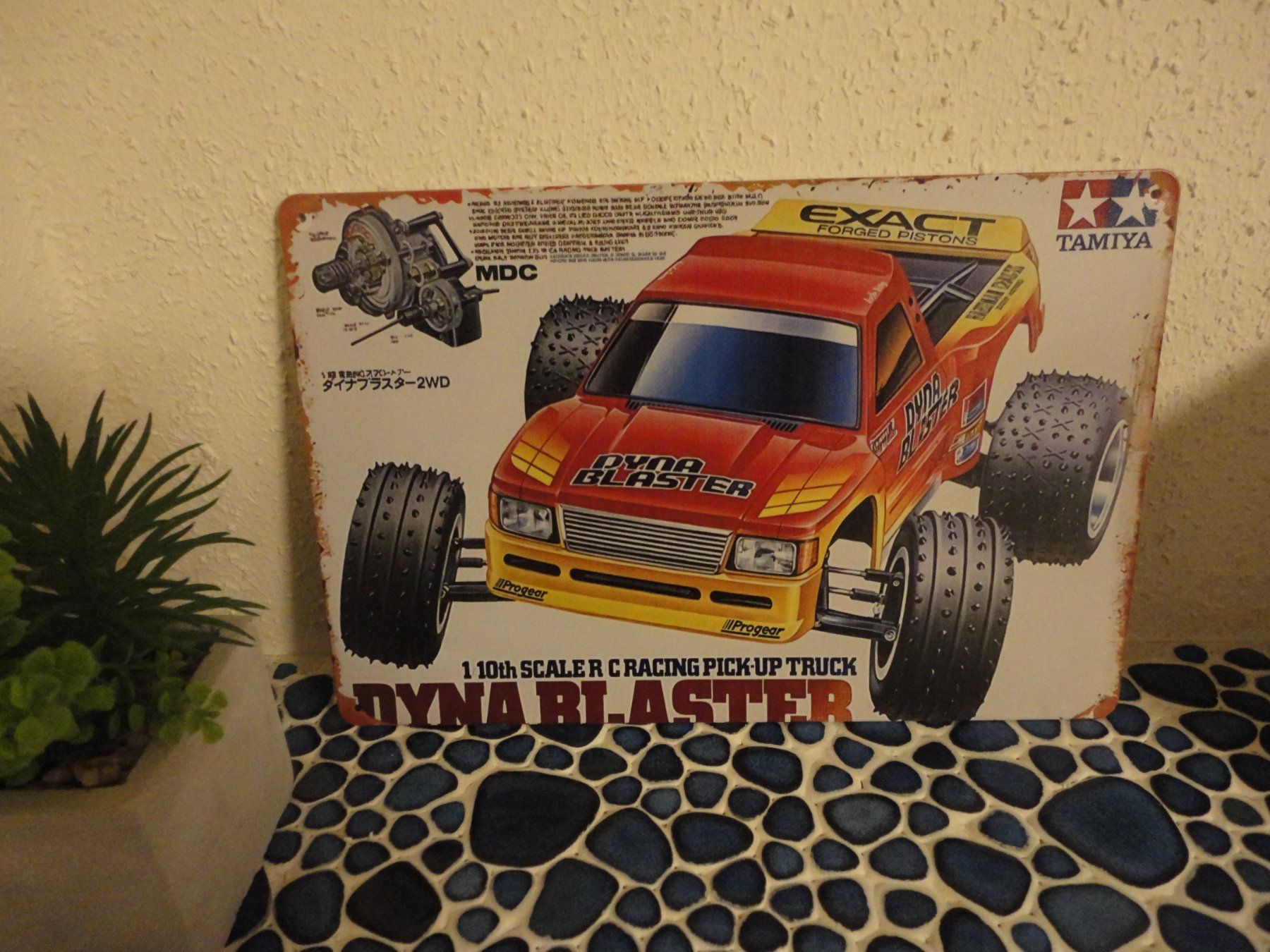 Modellismo RC: Blechschild, cooler Hingucker! Retro! – Nuovo e nell'imballaggio originale da Horgen venduto da RcModell 3