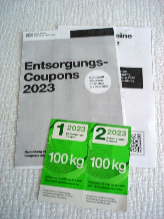 2 ERZ Zürich, bis 30.04.2024 einzulösen Kaufen