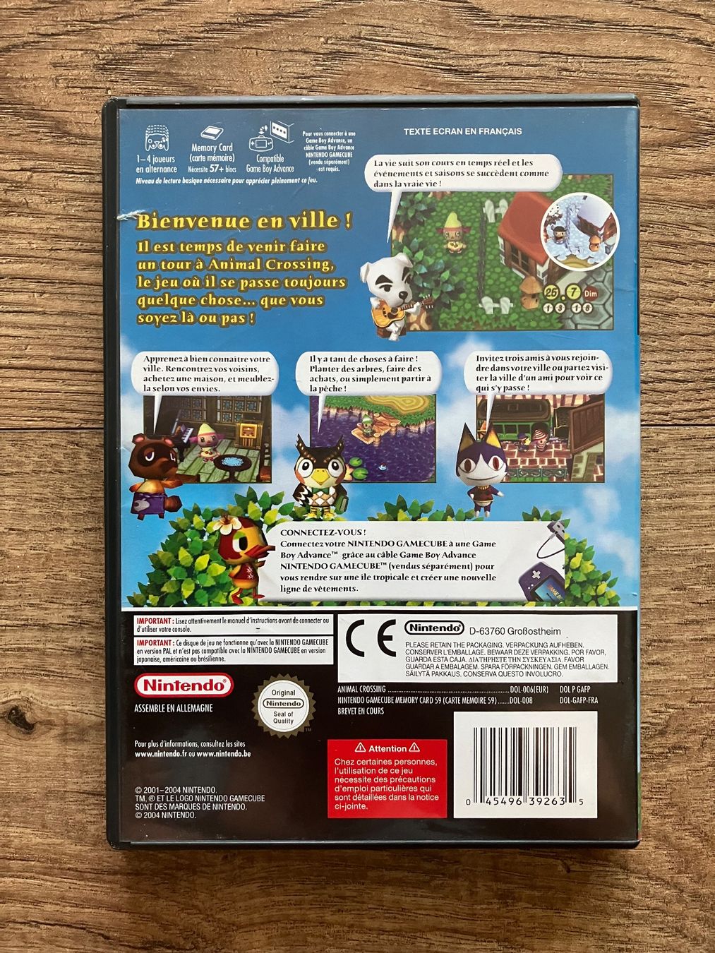 Nintendo Jeux: Nintendo gamecube animal crossing – D'occasion à Châtel-St-Denis par Lestresorsdugrenier 1