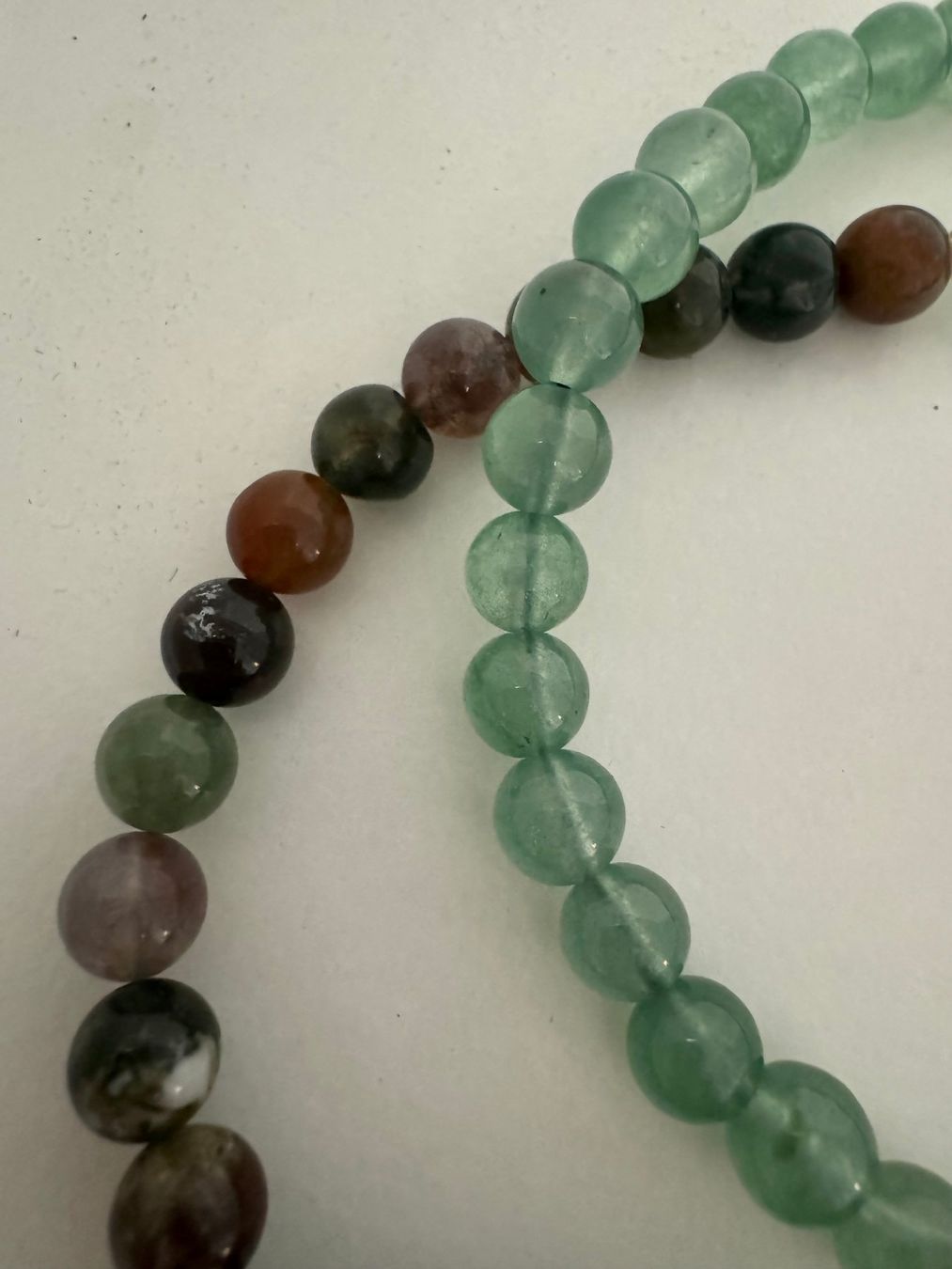 Catenine: Halskette Jade, Achat, Quaste. – Nuovo (secondo la descrizione) da Biberist venduto da tl-schmuck 2