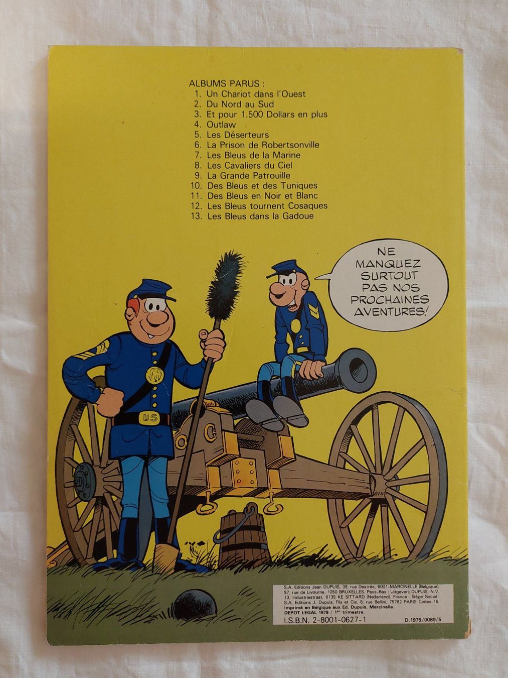 Fumetti: Les Tuniques Bleues Le Blanc Bec Ed. Originale 1979 – Usato da Genève venduto da Blu_BD 1