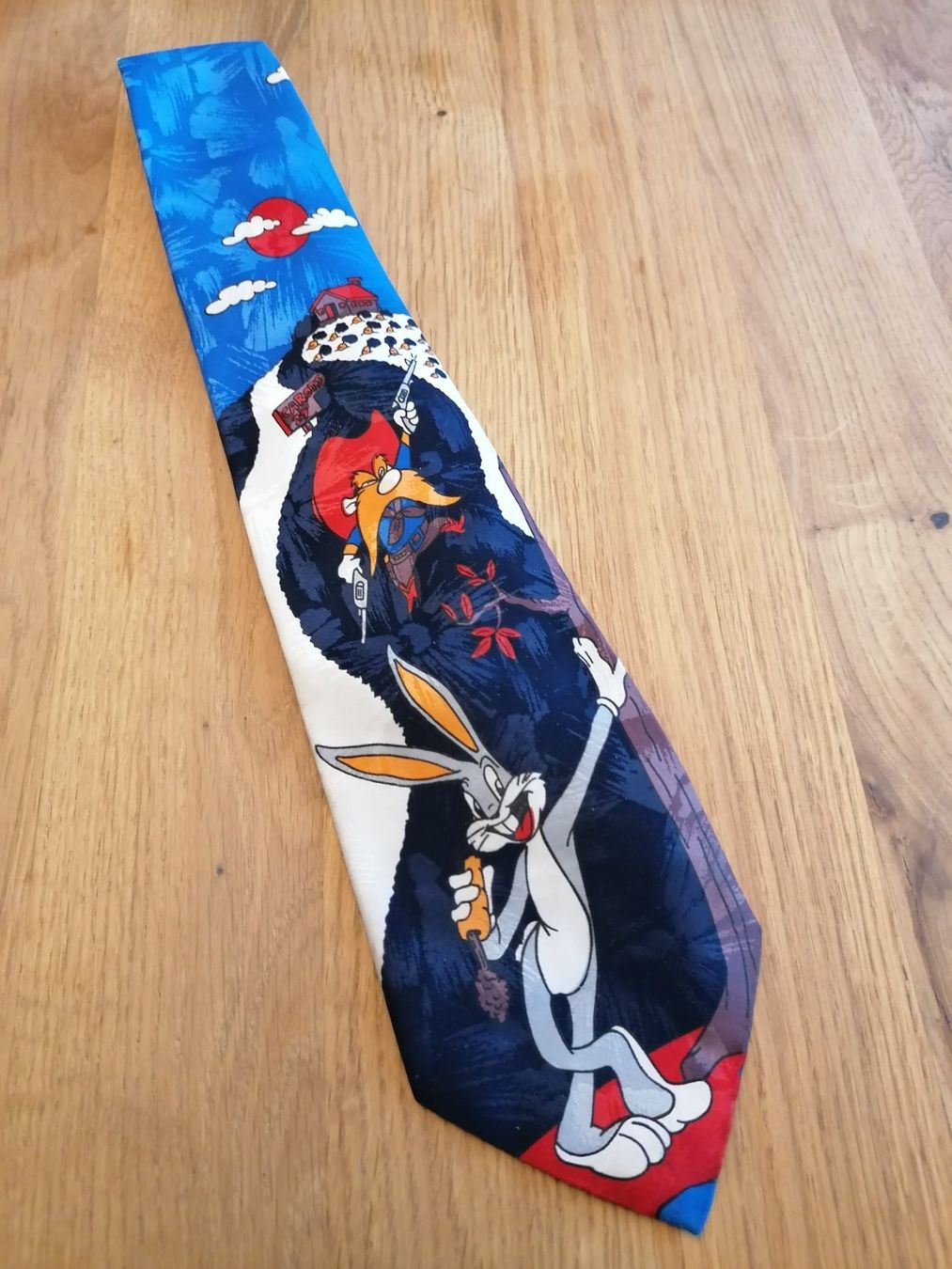 Cravatte: Warner Bros, Bugs Bunny, Krawatte 1993 - Nr. 185 – Usato da Basel venduto da vintagecollector