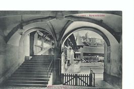 Luzern Spreuerbrücke Zugang mit Treppe