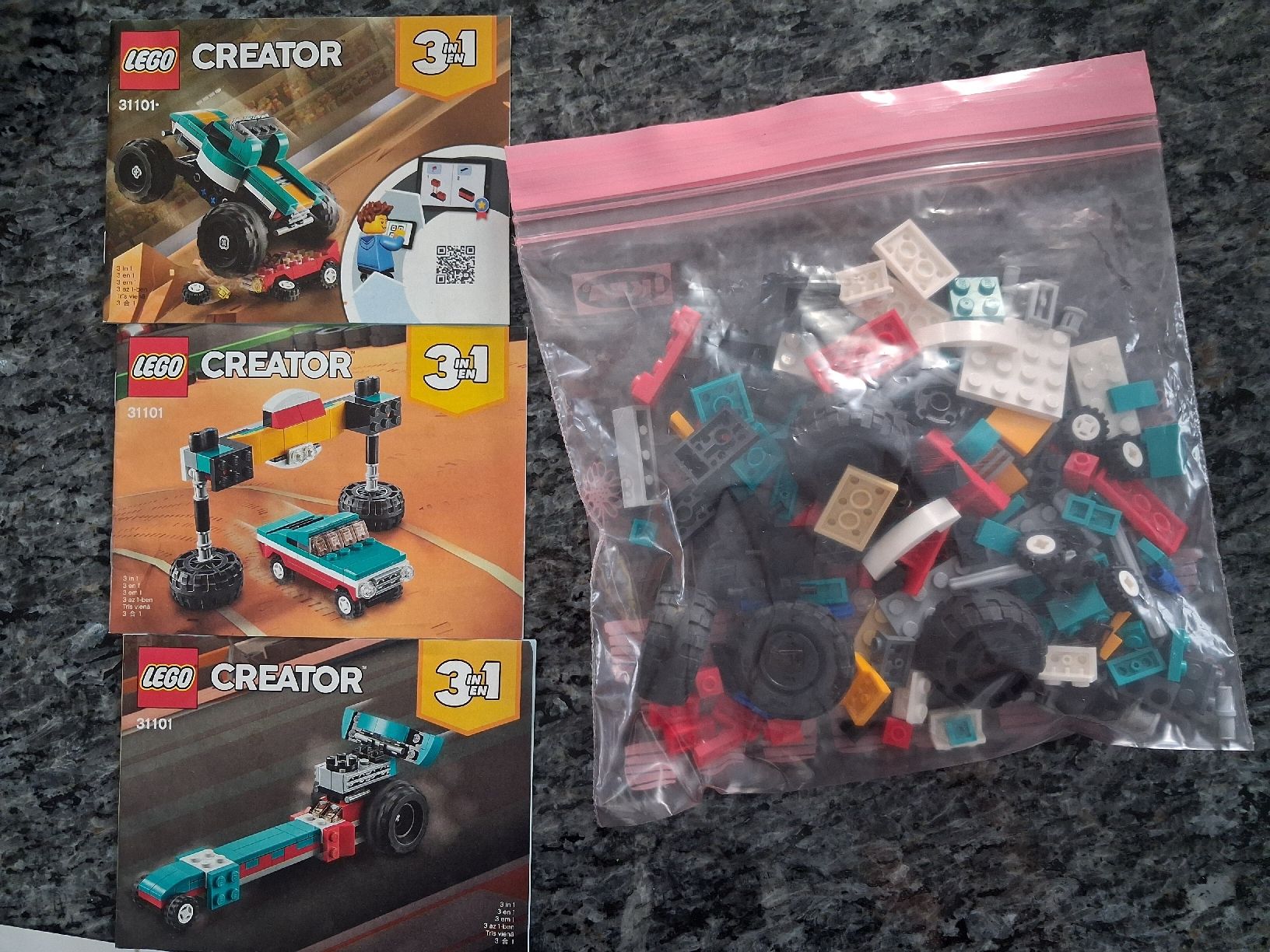 Lego Jeux de construction: LEGO Creator 3in1 31101 Monstertruck  – D'occasion à Weiach par Musikmaengu 2