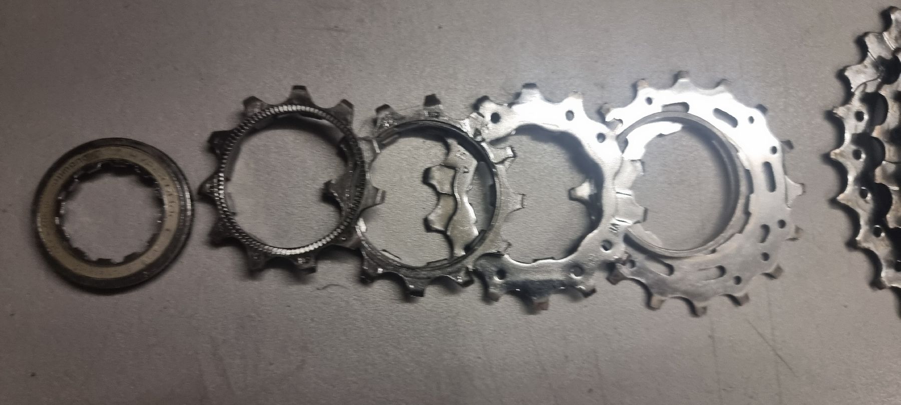 Shimano Pezzi di ricambio: Shimano XT M737 Kassette  – Usato da Seon venduto da Stibinio 2