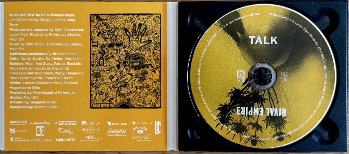 CDs: CD Rival Empire - Talk – Gebraucht aus Zürich von tomakomai 3