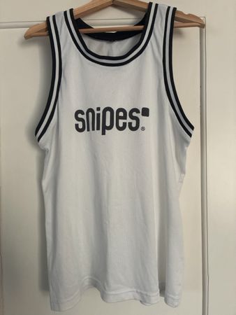 Snipes Tanktop Weiss Groesse S guter Zustand