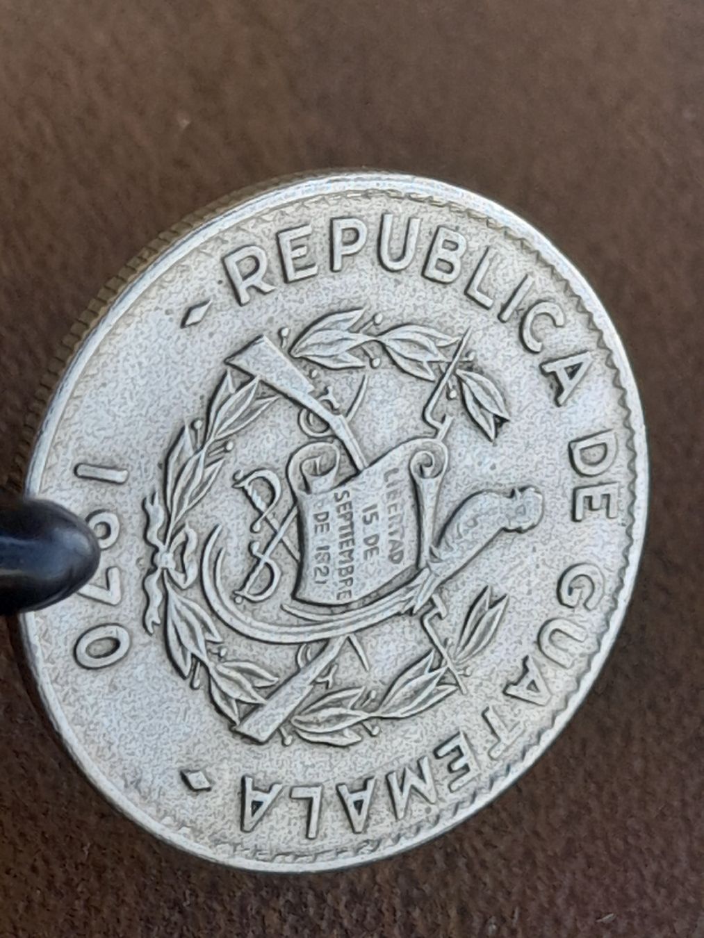 Toutes les monnaies: Guatemala 5 Centavos 1970 – D'occasion à Basel par Basel_20 3