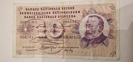 10 Franken Noten 7. März 1973
