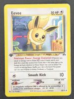Pokemon Karte Eevee 1st Edition Neo Discovery 38/75