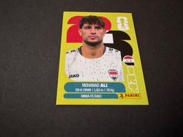 Panini Sticker FIFA Fussball WM 2026 Mohanad Ali IRQ 20