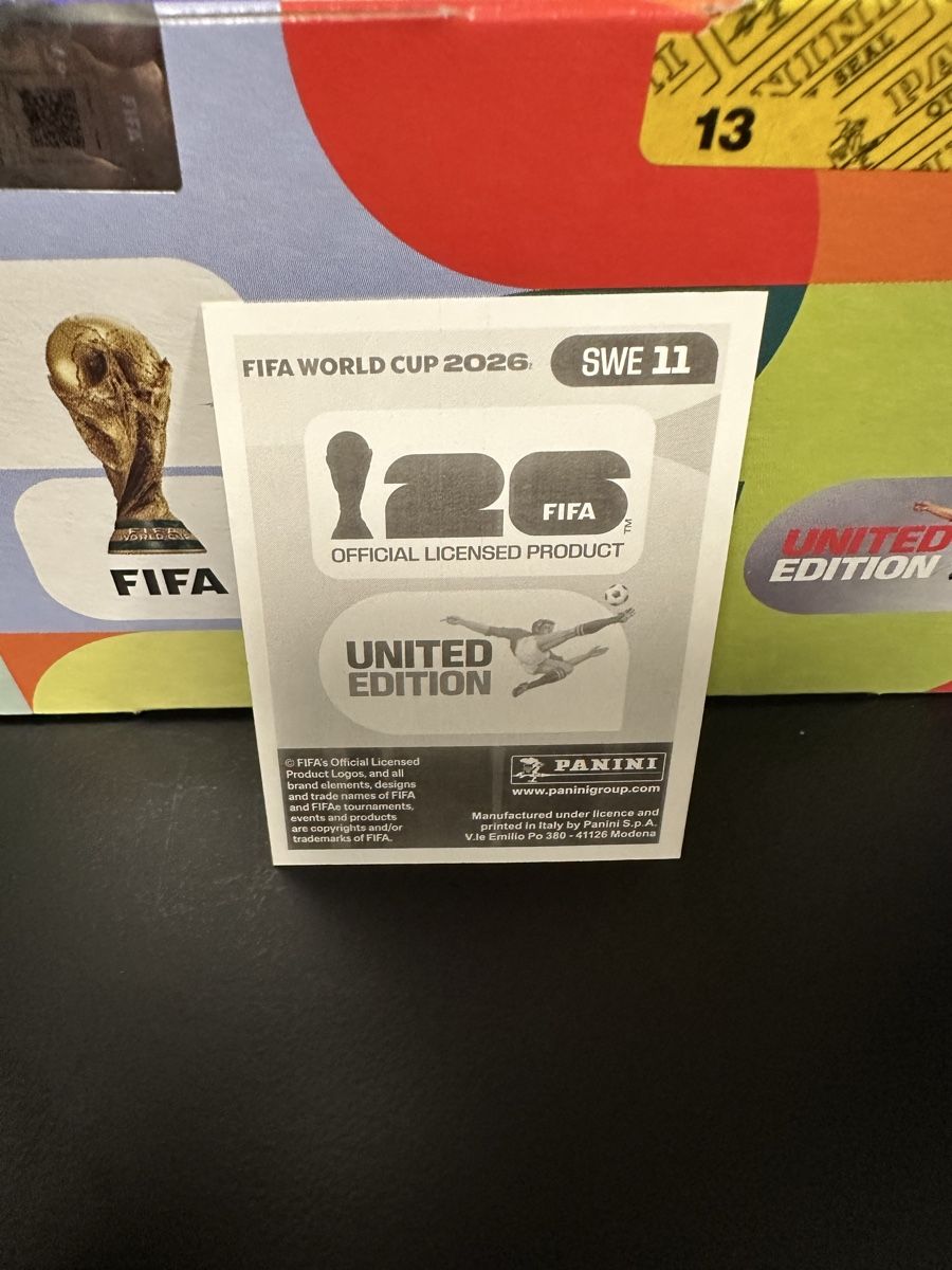 Panini Carte collezionabili: SWE 11 - Panini WM 2026  – Nuovo (secondo la descrizione) da Kreuzlingen venduto da Bes-GamingCollection 1