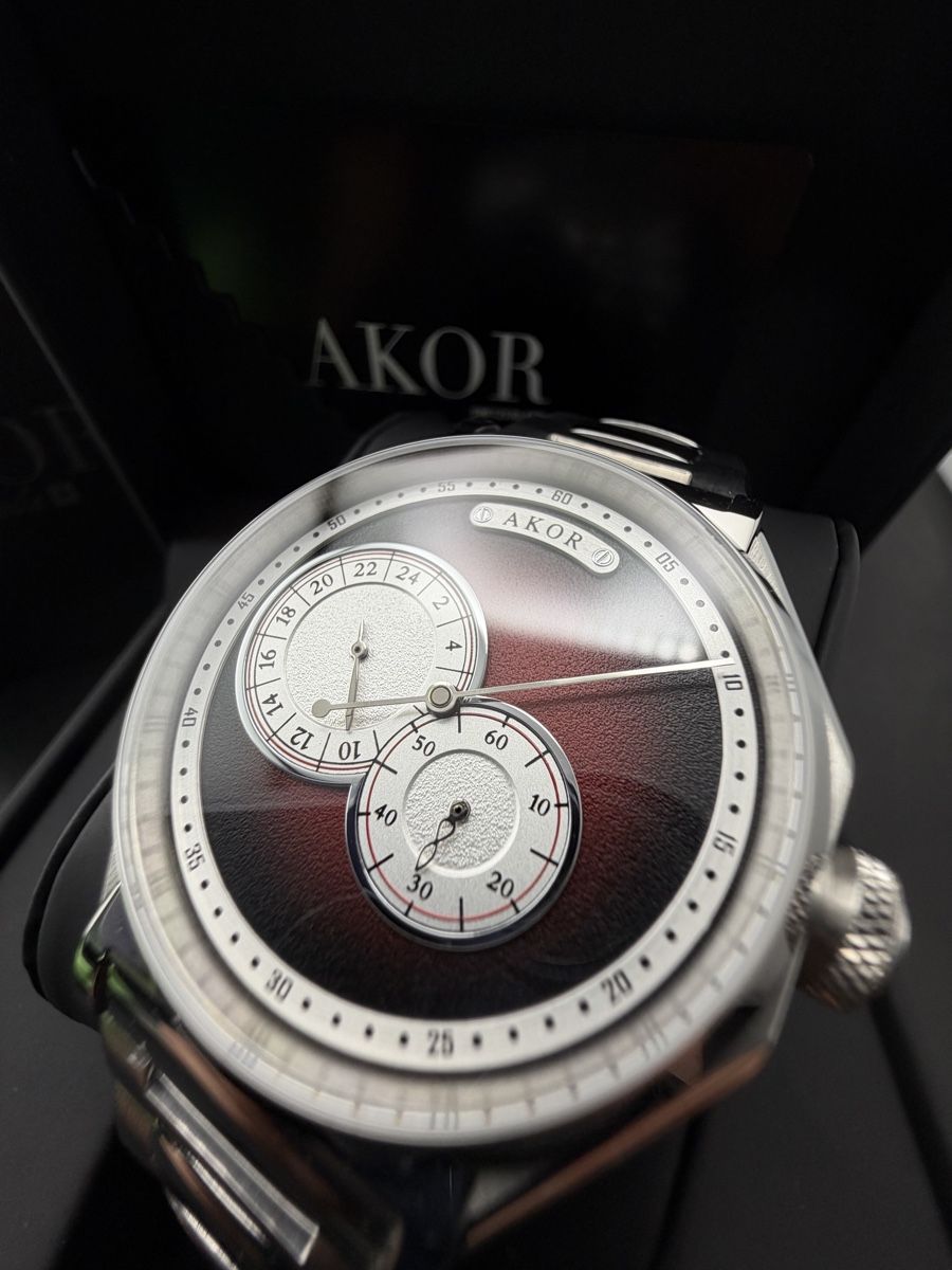 Uhren: Montre AKOR Régulateur Rouge Neuve Full Set – Neu und originalverpackt aus Neuchâtel von TopChrono24 3