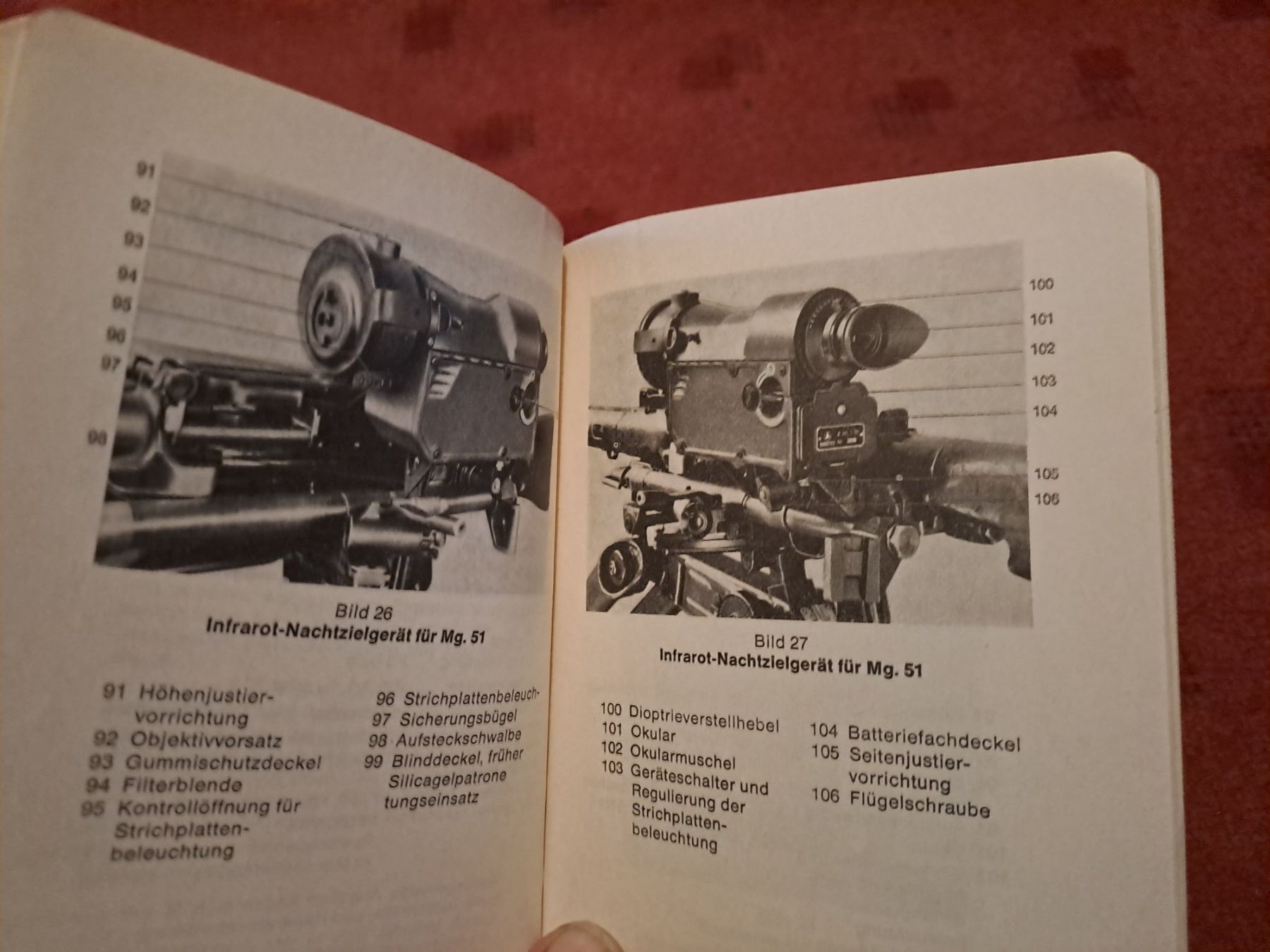 Bücher: Reglement  " Die Infrarotgerähte " – Gebraucht aus St.Gallen von Infanteriewerk 1
