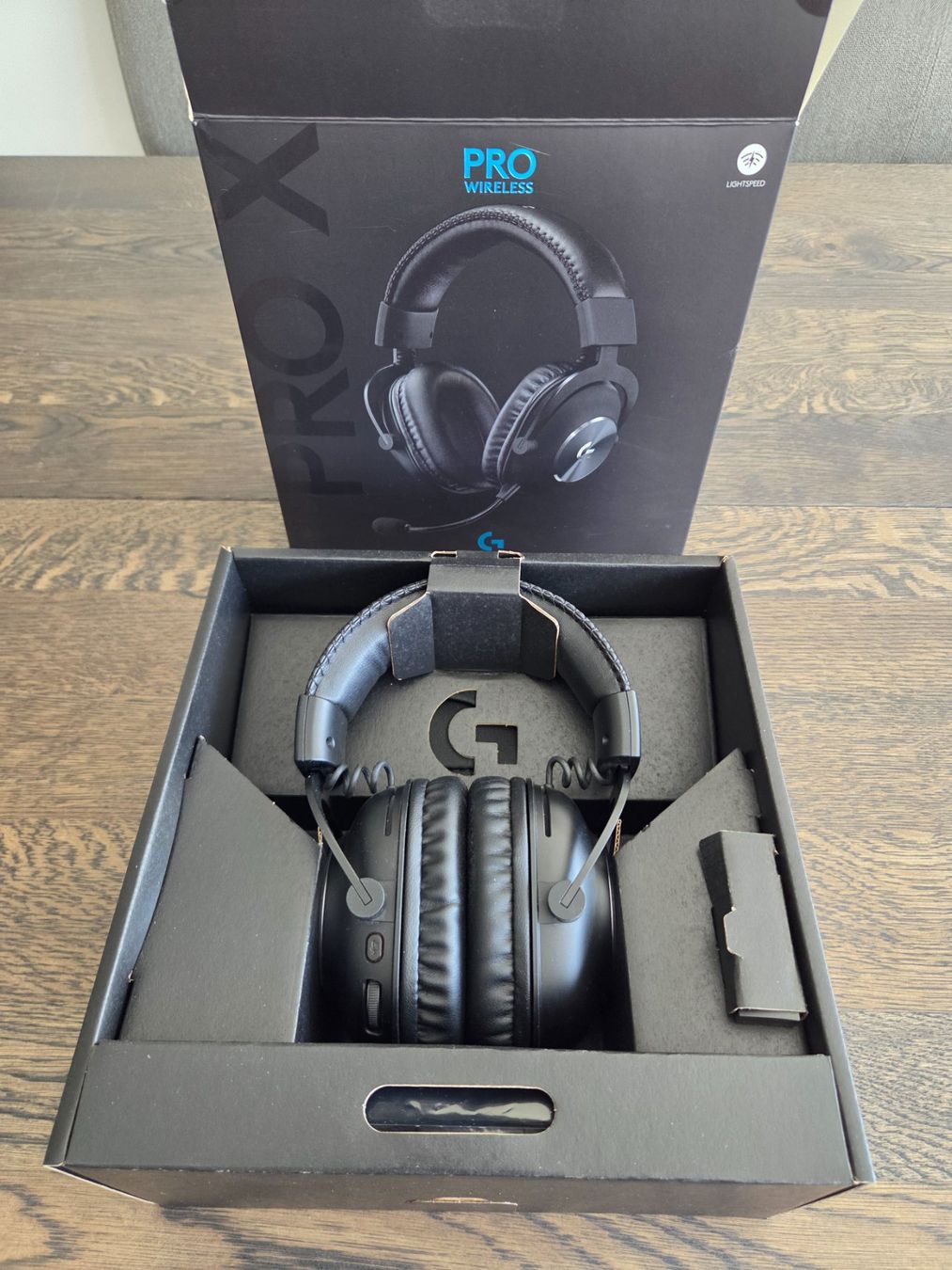 Logitech Kopfhörer: Logitech G PRO X Wireless Headset mit OVP – Gebraucht aus Luzern von Roger-Luzern