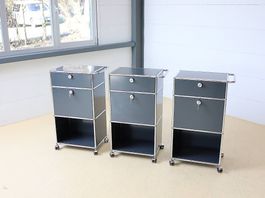 USM Haller Trolley, Servierboy in Anthrazitgrau