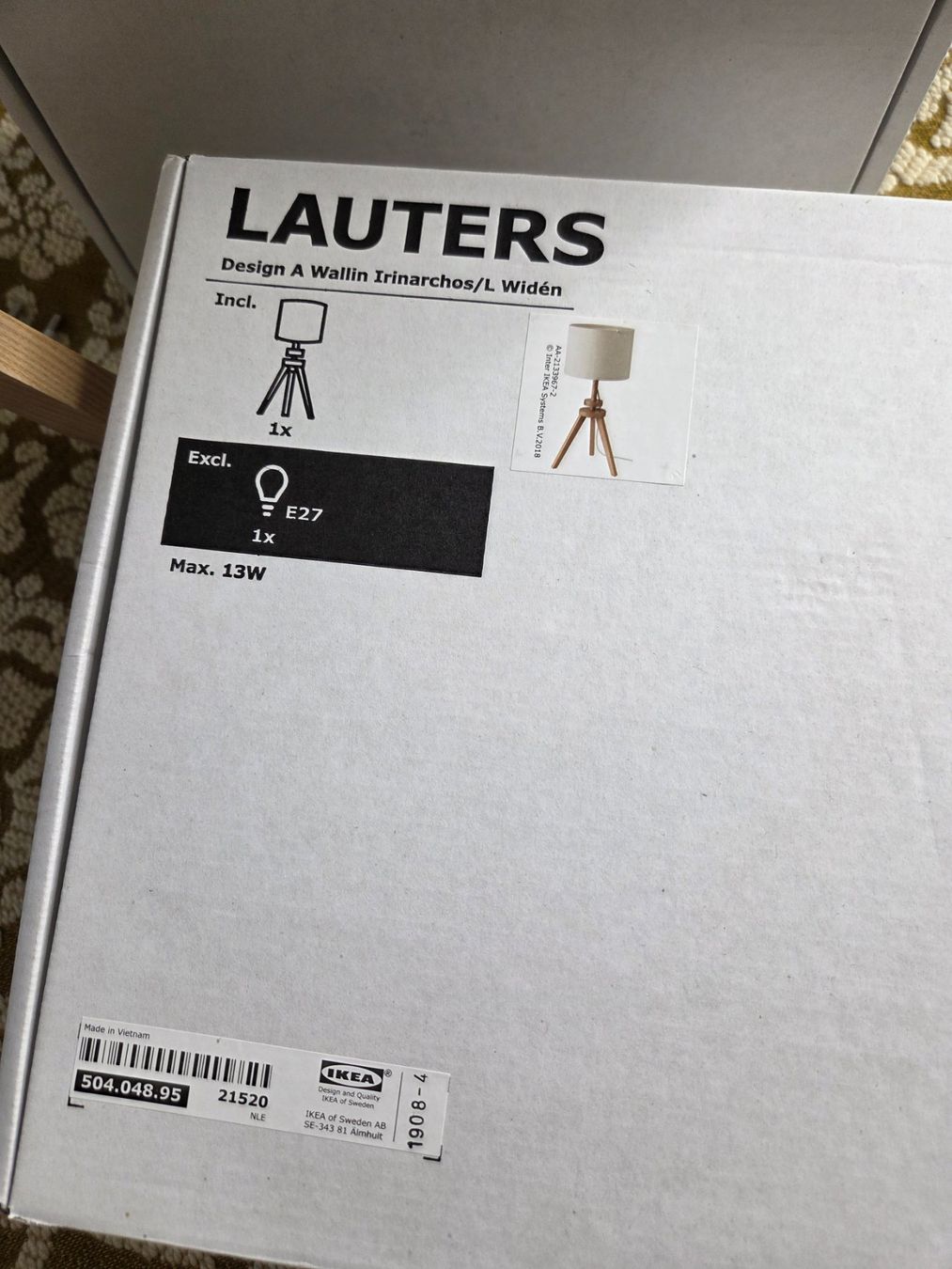 Ikea Lampade: Zwei neue Tischlampen – Nuovo e nell'imballaggio originale da Leissigen venduto da ali_k9v8 3