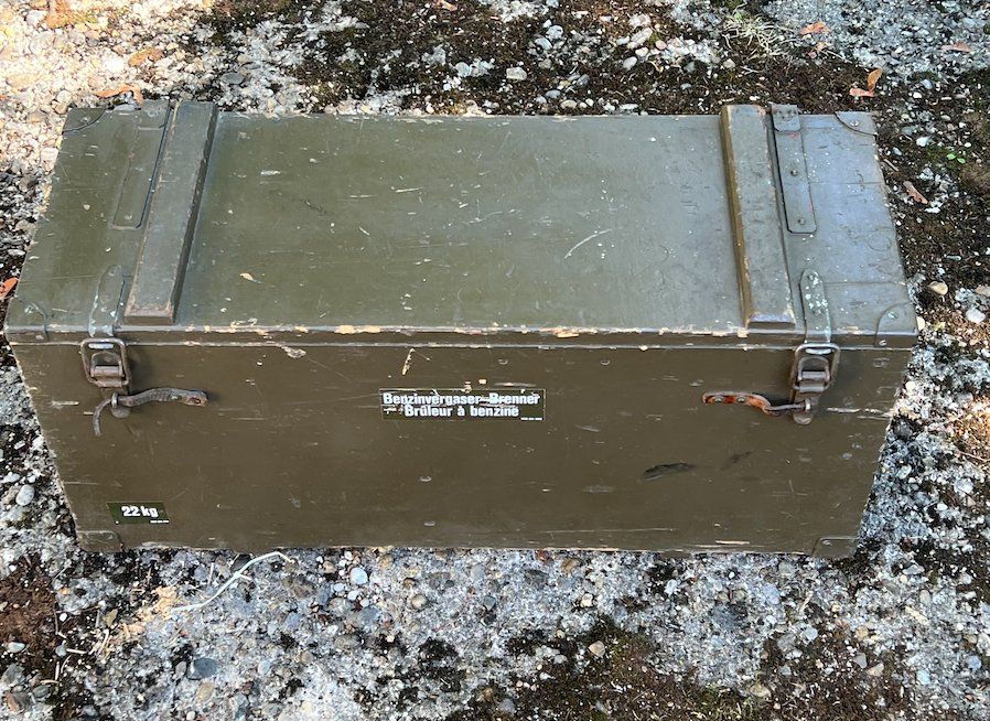 Appareils de cuisine: Benzingasverbrenner der  Schweizer Armee – D'occasion à Frauenfeld par LP_BUNKER