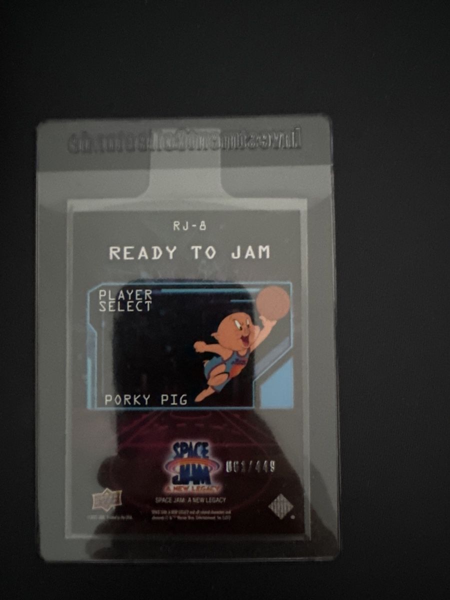 Sammelbilder & Trading cards: Upper Deck Space Jam Ready to Jam 2021-22 Porky Pig /449 – Neu (gemäss Beschreibung) aus Stetten AG von  1