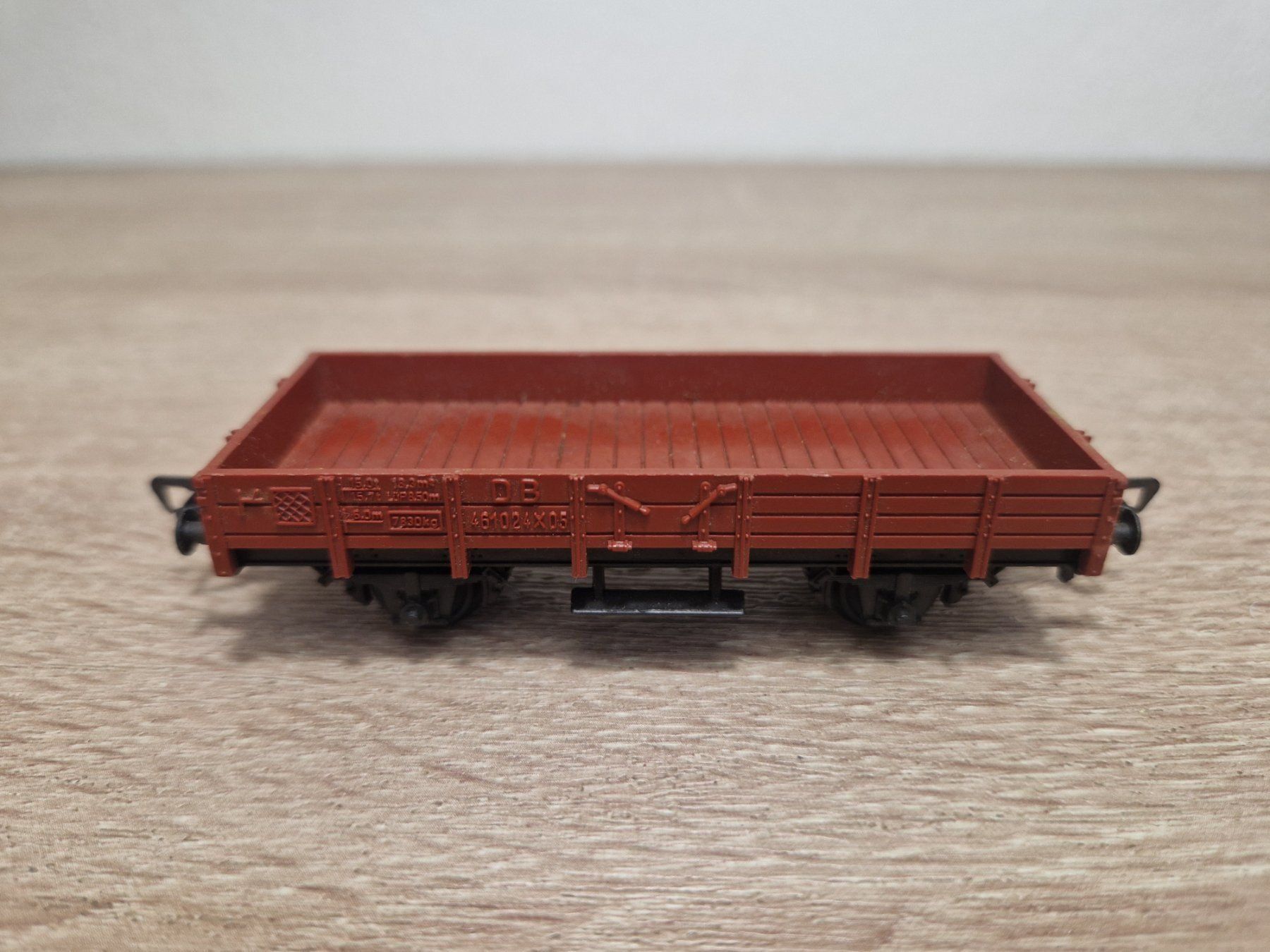 Fleischmann Modellini di ferrovie: Fleischmann Niederbordwagen DB H0 – Usato da St-Aubin-Sauges venduto da Lo_Go 1