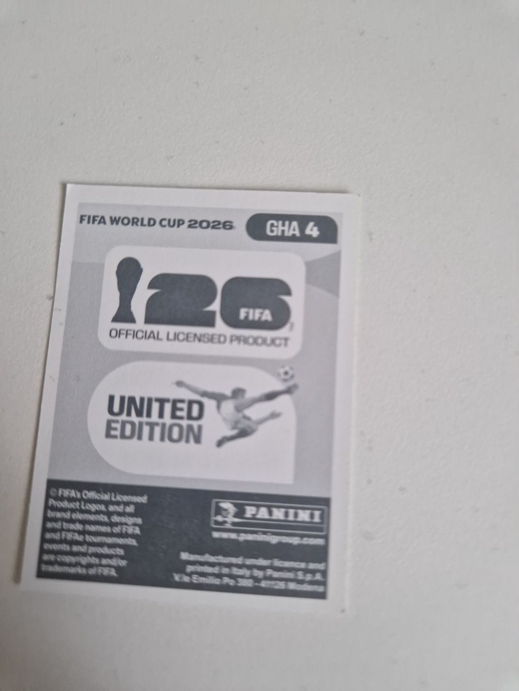 Panini Carte collezionabili: Panini Sticker GHA4 – Nuovo (secondo la descrizione) da Stüsslingen venduto da white_angel86 1