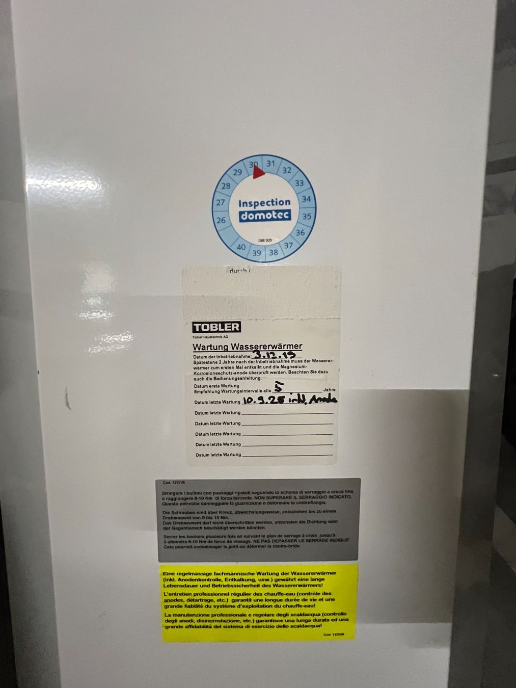 Sanitär: Boiler 300 Liter Elektro – Gebraucht aus Egerkingen von Kalkschutzboilerprof 1